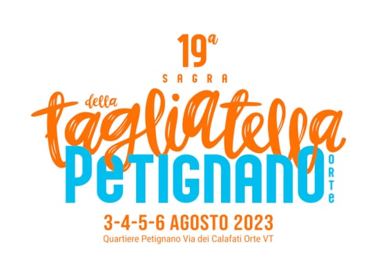 VISIBY Sagra della tagliatella 2023 Borgo San Lorenzo Petignano LOGO branding
