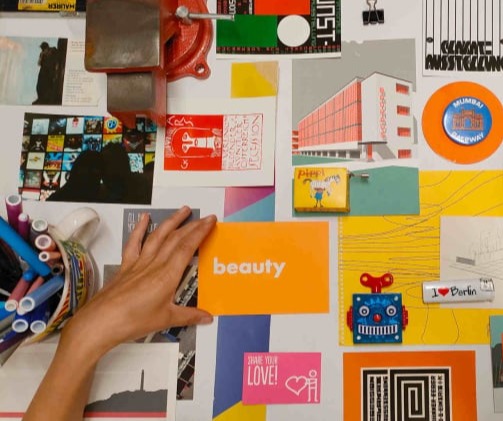 Visiby Studio Marketing humano etico diseno branding Logo Design moodboard